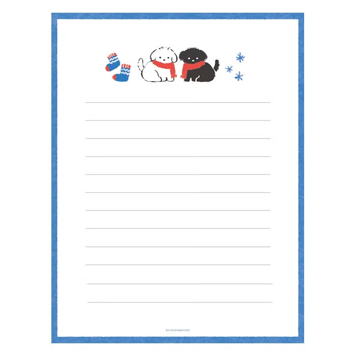 Letter Set - Snow Dogs
