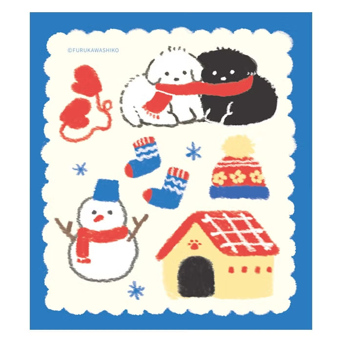 Memo Pad - Snow Dogs