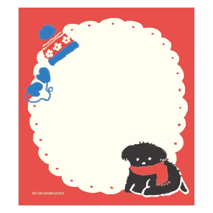 Memo Pad - Snow Dogs