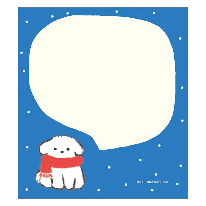 Memo Pad - Snow Dogs