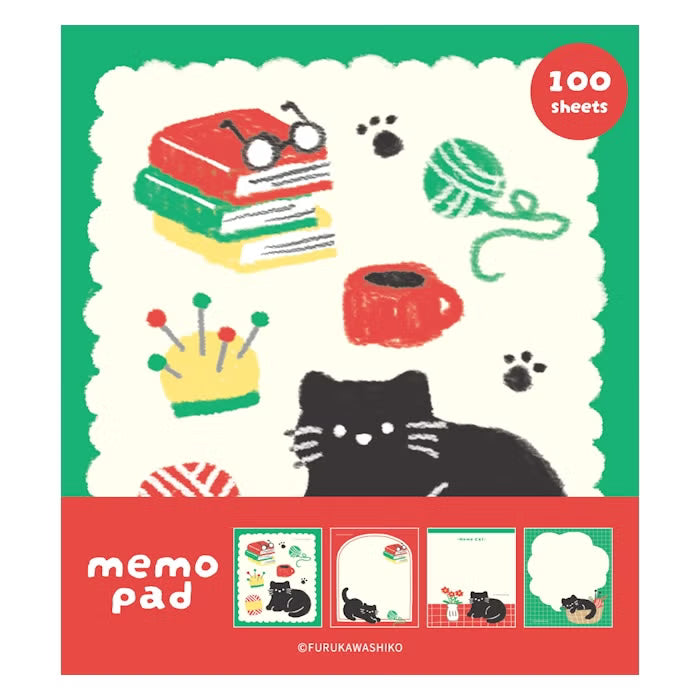 Memo Pad - Home Cat
