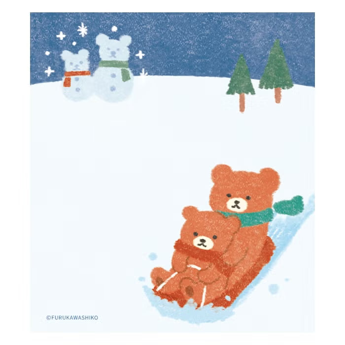 Memo Pad - Snow Bear
