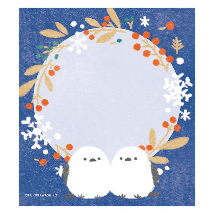 Memo Pad - Snow Bird