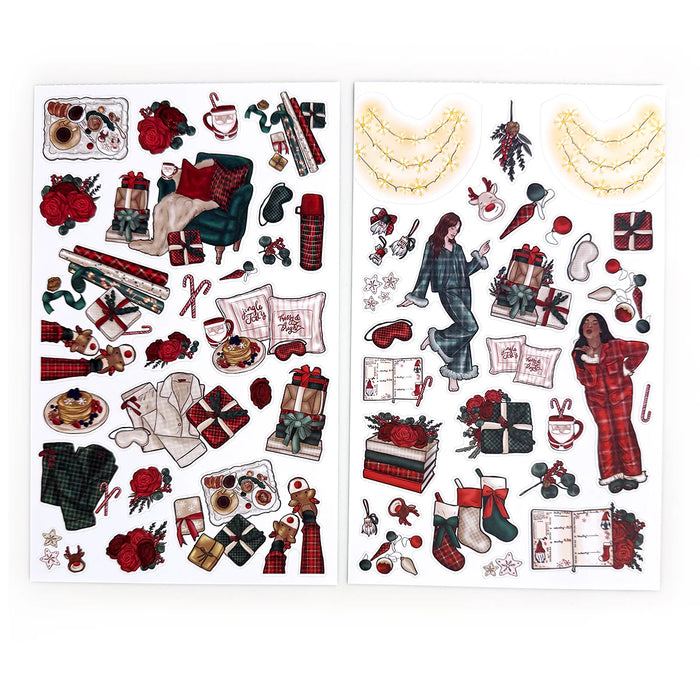 Merry & Bright Sticker Journaling Kit