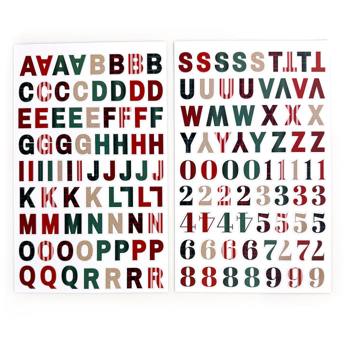 Merry & Bright Sticker Journaling Kit