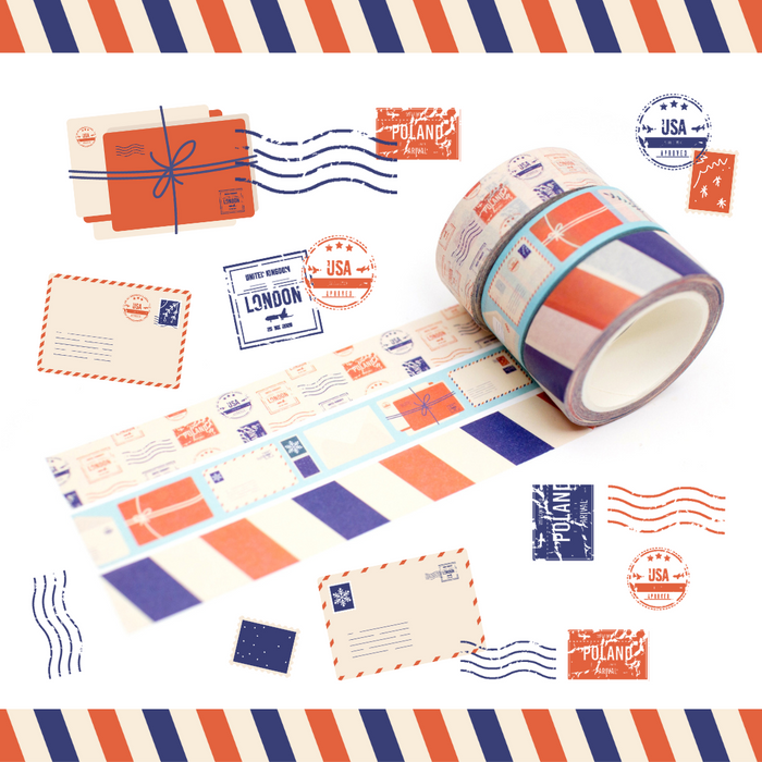 Limited Edition Exclusive Washi Tape - Postage