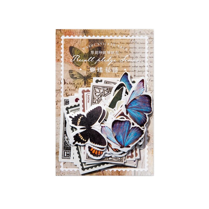 Washi Paper Journaling Sticker Pack - Butterfly