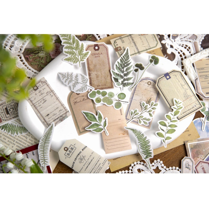 Washi Paper Journaling Sticker Pack - Botanical