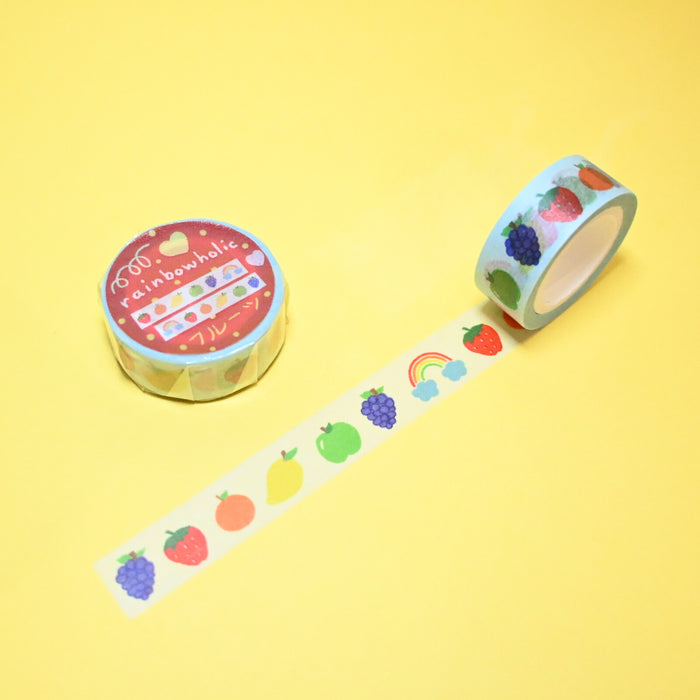 rainbowholic Washi Tape - Rainbow Fruit
