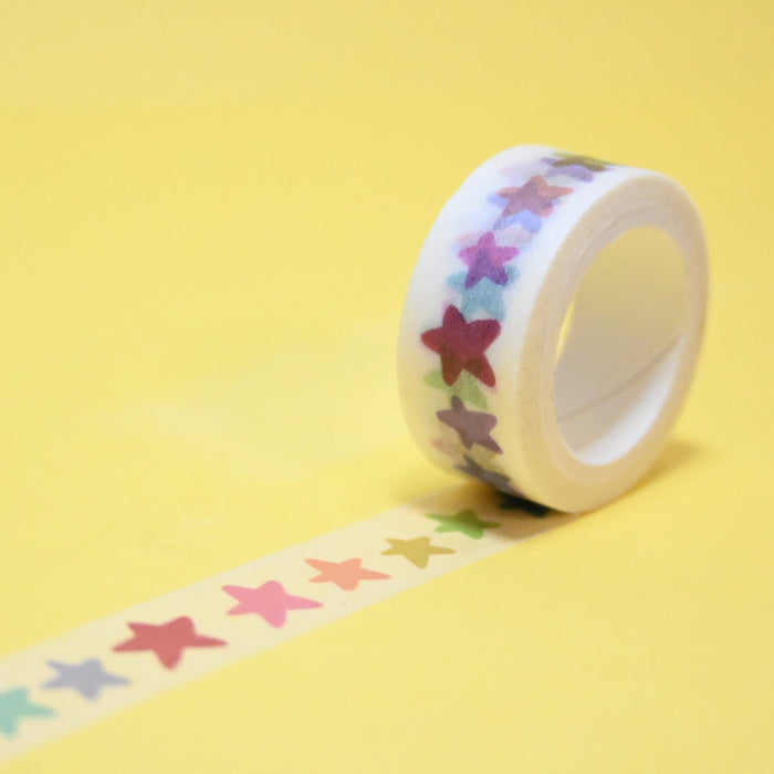 rainbowholic Washi Tape - Rainbow Stars