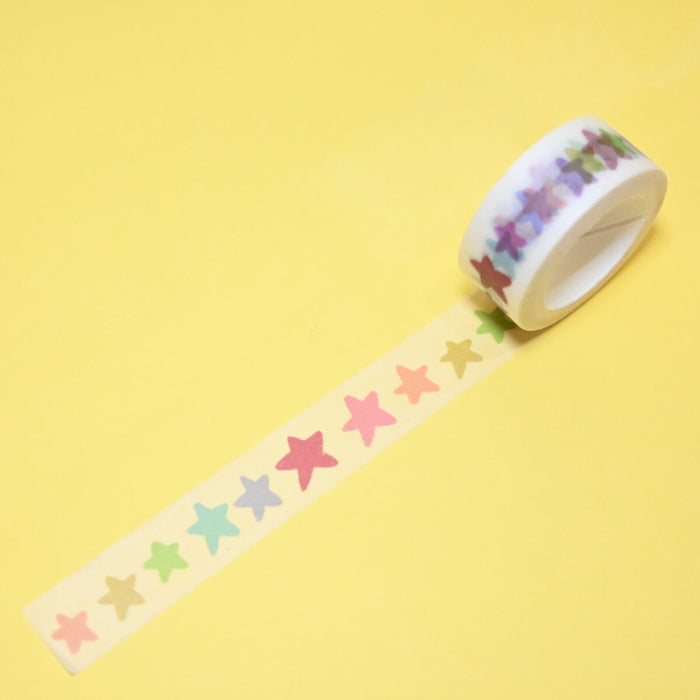 rainbowholic Washi Tape - Rainbow Stars