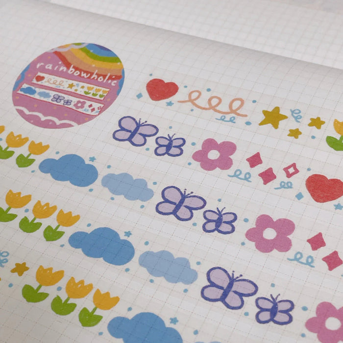 rainbowholic Washi Tape - Garden