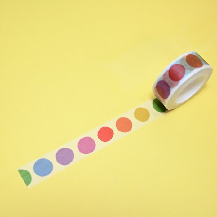 rainbowholic Washi Tape - Rainbow Dots