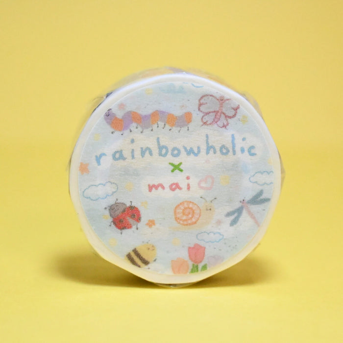 rainbowholic x Mai Washi Tape - Cute Insects