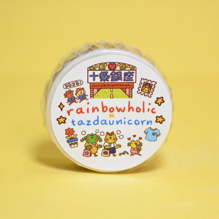 rainbowholic x Tazdaunicorn Washi Tape - Jujo Ginza