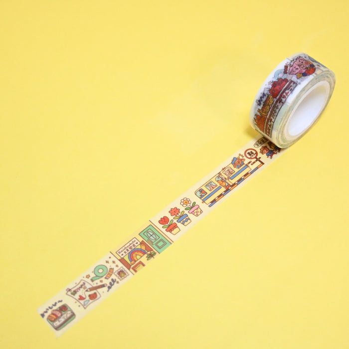 rainbowholic x Tazdaunicorn Washi Tape - Jujo Ginza