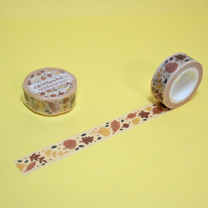 rainbowholic x Tazdaunicorn Washi Tape - Autumn Foliage