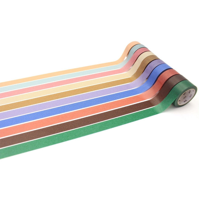 MT Masking Tape - Set of 10 Muted Colours