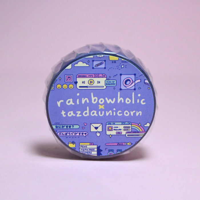 rainbowholic x Tazdaunicorn Washi Tape - Doki Doki