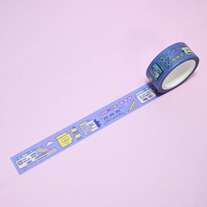 rainbowholic x Tazdaunicorn Washi Tape - Doki Doki