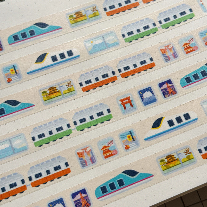 rainbowholic x Tazdaunicorn Washi Tape - Train