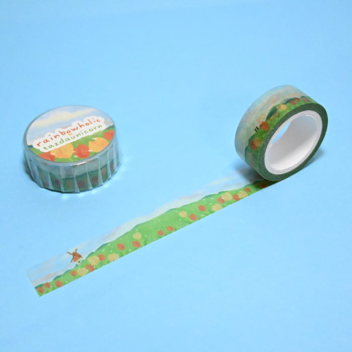 rainbowholic x Tazdaunicorn Washi Tape - Tulip Field