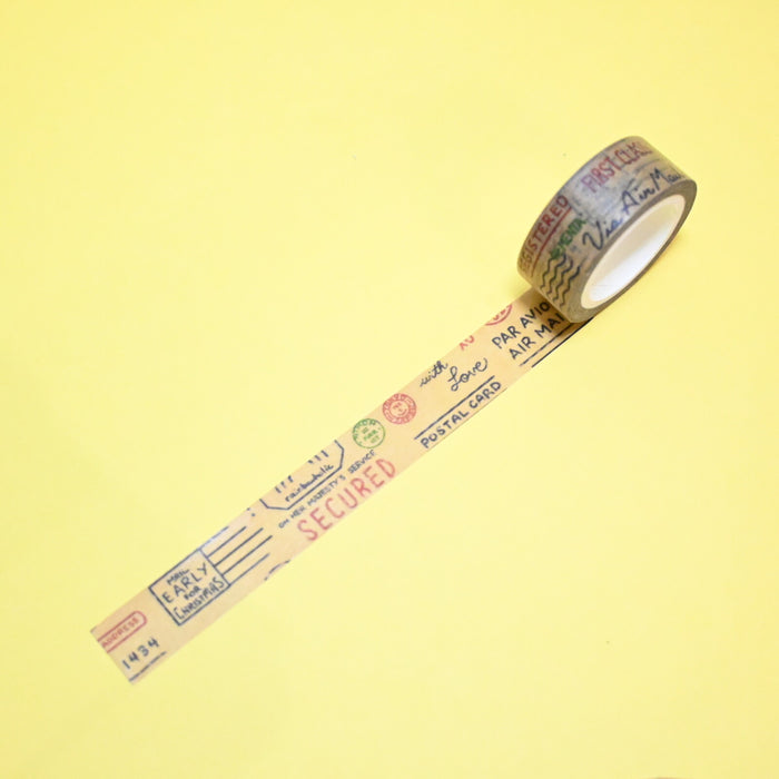 rainbowholic x Tazdaunicorn Washi Tape - Airmail Stamp