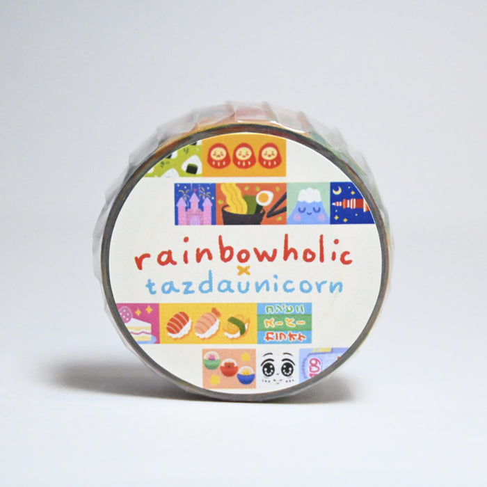 rainbowholic x Tazdaunicorn Washi Tape - Tokyo Local