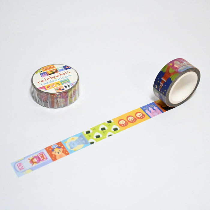 rainbowholic x Tazdaunicorn Washi Tape - Tokyo Local