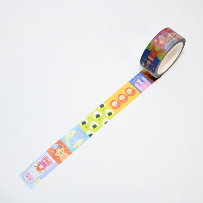 rainbowholic x Tazdaunicorn Washi Tape - Tokyo Local