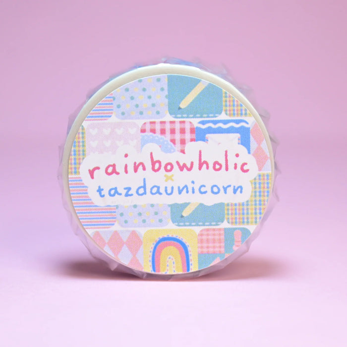 rainbowholic x Tazdaunicorn Washi Tape - Stationery Patchwork