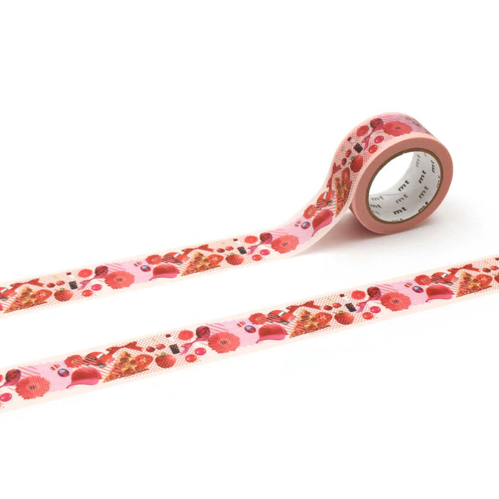 mt Colour Series Masking Tape - Red