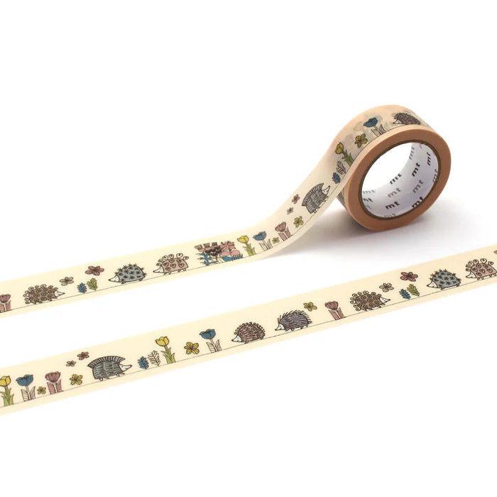 mt x Lisa Larson Masking Tape - Hedgehog Garden