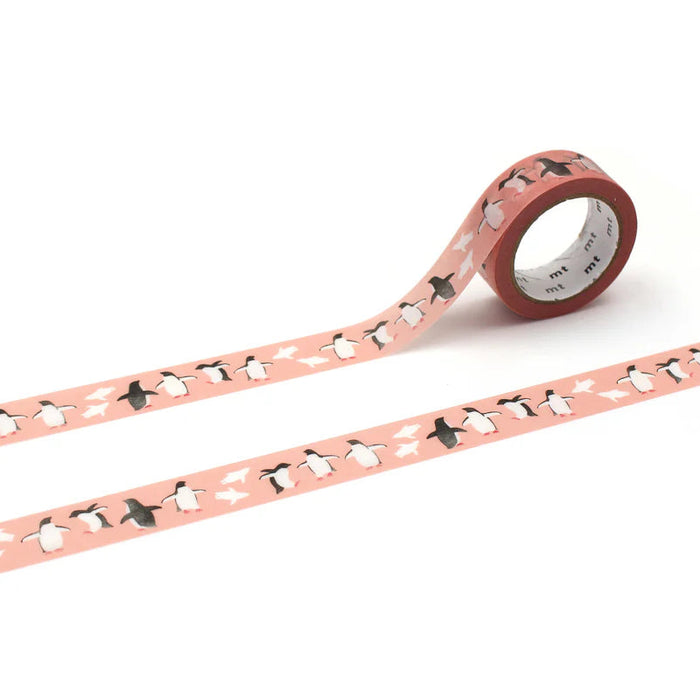 mt x Maruichikyu Masking Tape - Adelie Penguin