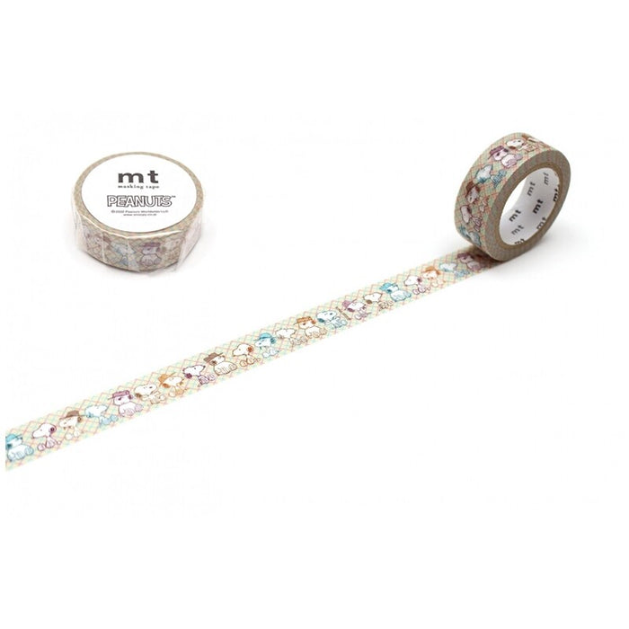 mt x Peanuts Masking Tape - Snoopy Brothers