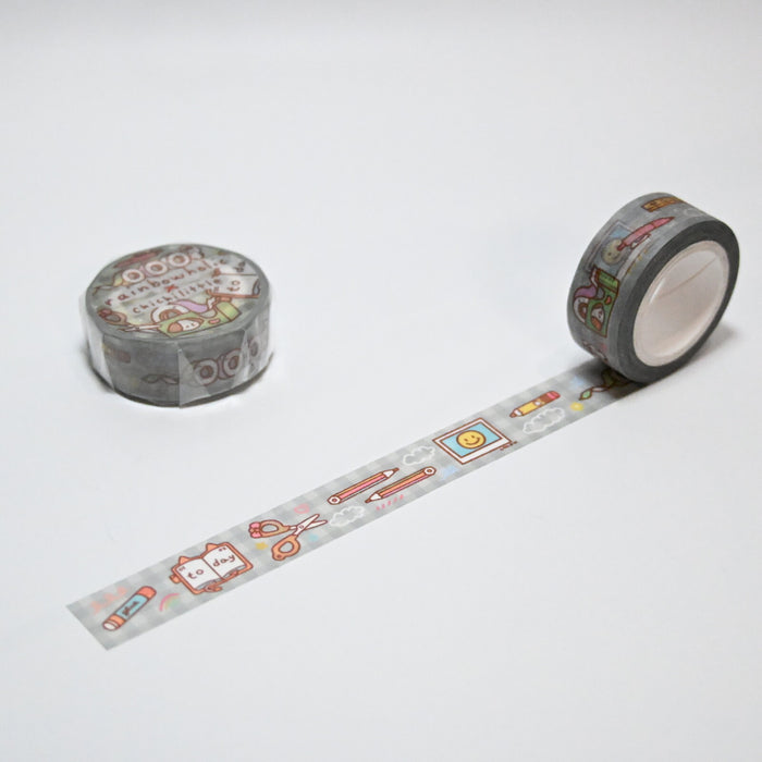 rainbowholic x chichilittle Washi Tape - Journaling Time