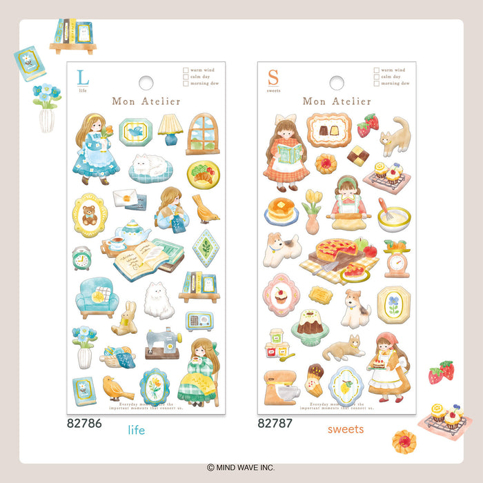 Mind Wave 'Mon Atelier' Series Stickers - Sweets