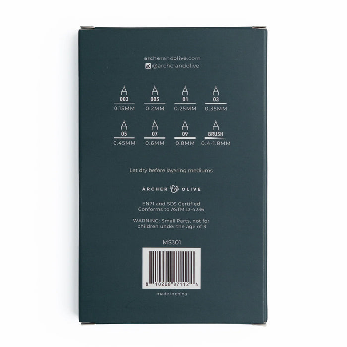 Monograph Pens - Set of 8