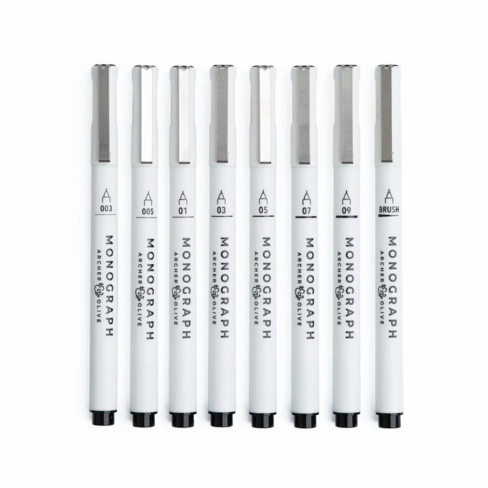 Monograph Pens - Set of 8