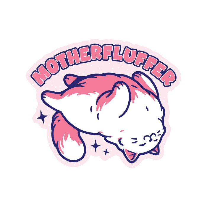 Motherfluffer Cat Vinyl Sticker