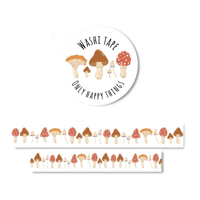 Mushrooms Washi Tape