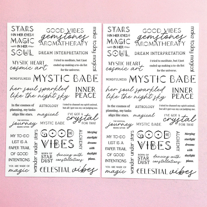 Mystic Babe Sticker Book