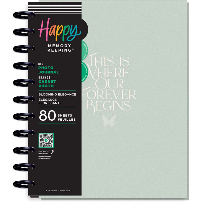 LAST STOCK! The Happy Planner DELUXE 'Blooming Elegance' BIG Memory Keeping Wedding Journal