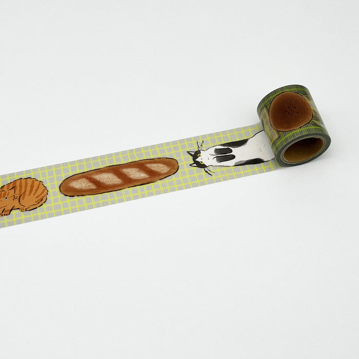PET Cloth Tape - Cats & Bread