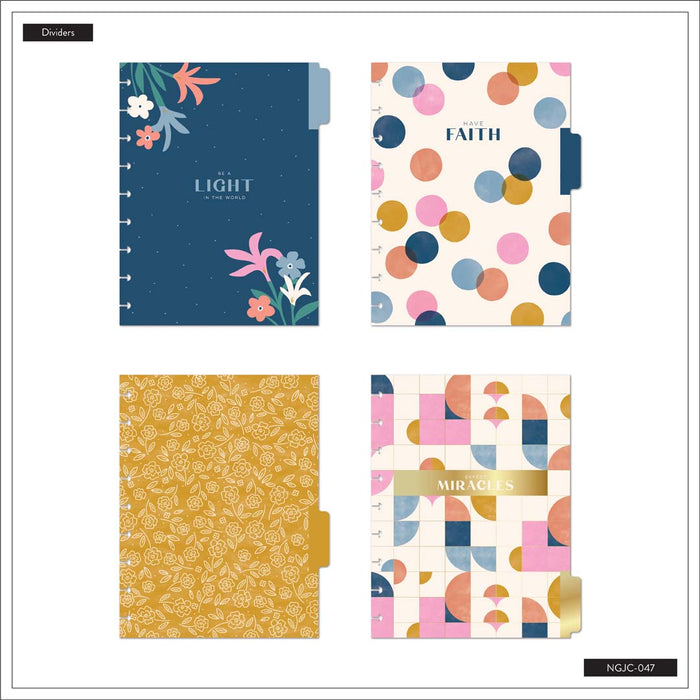 The Happy Planner 'Bold Blossoms' CLASSIC Guided Faith Journal