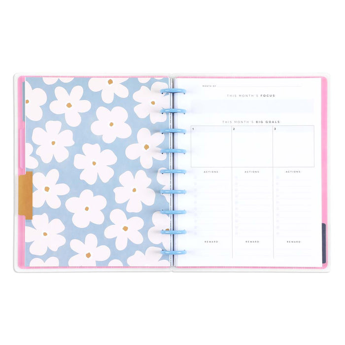The Happy Planner 'Bold Ditsies' CLASSIC Guided Goals Journal