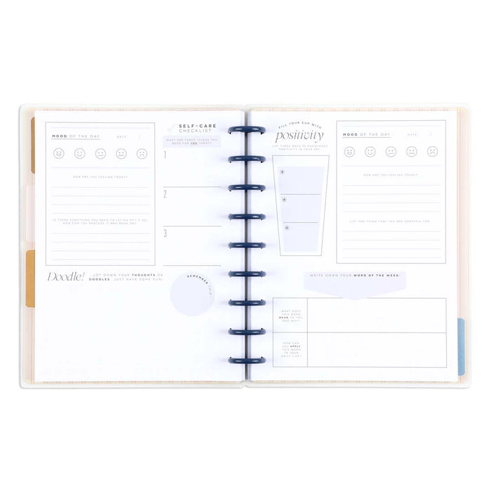 The Happy Planner 'Classic Ditsies' CLASSIC Guided Mood Journal