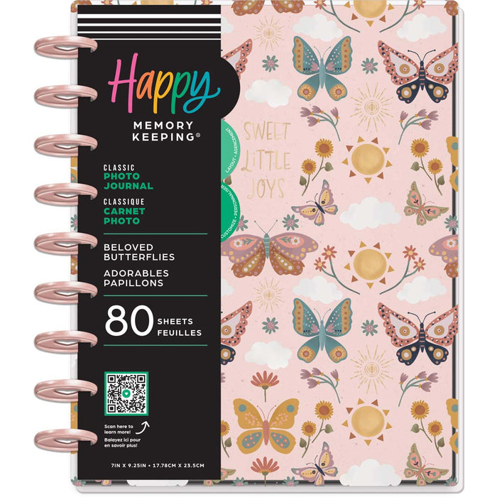 LAST STOCK! The Happy Planner 'Beloved Butterflies' CLASSIC Memory Keeping Baby Journal