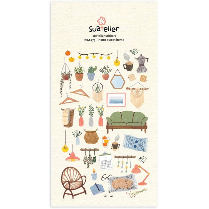 Suatelier Stickers - No.1075 Home Sweet Home
