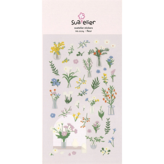 Suatelier Stickers - No.1124 Fleur
